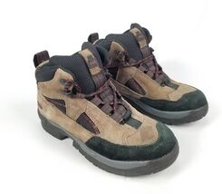 Brahma Brown Black Red Boys Youth Boots Shoes Size 4 - $23.99