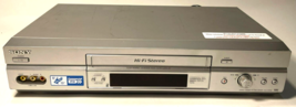 SONY - SLV-N750 - VHS / S-VHS Playback Recorder VCR - Silver - £126.46 GBP