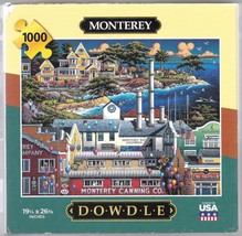 Dowdle Monterey 1000 Piece Jigsaw Folk Art Puzzle 19x27 in Hidden Objects 14+ Yr - £17.95 GBP