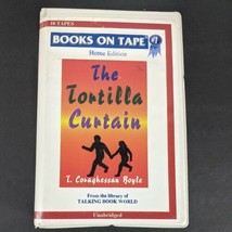 The Tortilla Curtain Audiobook by T. Coraghessan Boyle on Cassette Tape Novel - £19.11 GBP