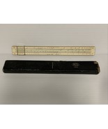 The Frederick Post 1446 Sun Hemmi Slide Wood Ruler With Black Leather Ca... - $29.86 CAD