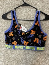 Plus Size - Disney Mickey Mouse Unlined Cotton Scoop Neck Bralette - Torrid