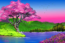 Mr. Miyagi&#39;s Dream - 24 X 36 Art Print - £68.30 GBP
