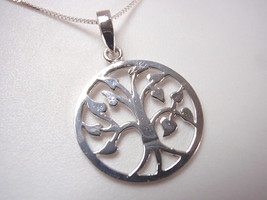 Small Tree of Life Pendant 925 Sterling Silver Corona Sun Jewelry - $5.39