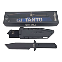 Cold Steel Black GI Tanto Fixed Blade Tactical Survival Knife With Sheath CS80PG - £29.58 GBP