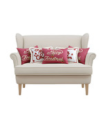 SOGA 5PC Elegant &amp; Bold “Merry Christmas” Pillowcase Set – 40x60cm Holid... - $90.50