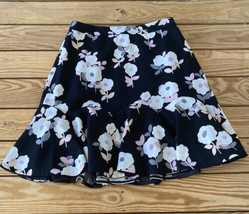 Kate Spade New York Women’s Floral mini skirt size 2 Black Sf8 - £34.51 GBP