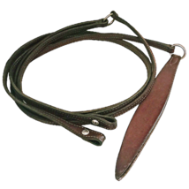 Champion Turf Doubled and Stitched Bridle Leather Romal Romel Rommel Rei... - $147.99