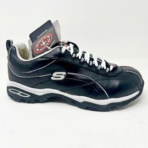 Skechers Slip Resistant Majorlette Black Womens Steel Toe Work Shoes  76350 - £19.94 GBP