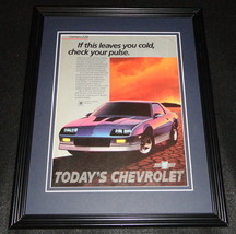 1982 Chevrolet Camaro Framed 11x14 ORIGINAL Advertisement - £27.33 GBP