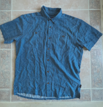 Patagonia button down short sleeve Shirt Men size M - £26.75 GBP
