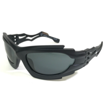 Burberry Sunglasses B4384 3464/87 Matte Black Wrap Crazy Cool Style 62-1... - $346.49
