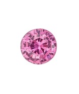 Natural Pink Sapphire 4mm Round Diamond Cut SI1 Clarity Rose Pink Color ... - $105.75