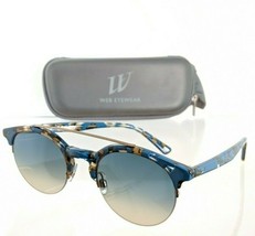 Brand New Authentic Web Sunglasses WE 0192 Col. 55W Blue 49mm Designer F... - £70.60 GBP