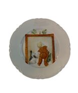 Vintage Hutschenreuther Selb Bavaria Plate Child Looking Up Chimney Sant... - $18.00