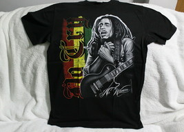 Bob Marley Guitar No Cry No Woman Reggae Jamaica Rasta T-SHIRT - £8.92 GBP+