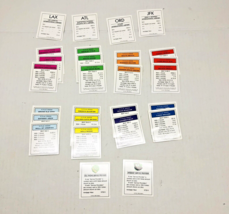 2007 Hasbro Monopoly Electronic Banking - 28 Replacement Title Deed Card... - $8.68