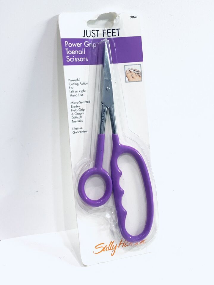 Just Feet Power Grip Toenail Scissors by Sally Hansen For Left Or Right ... - $13.53