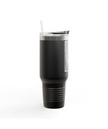 Ornate Rose Crest 40oz Tumbler Insulated Gothic Floral Emblem Roses - $61.00