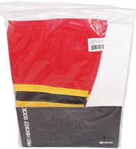 Firstar 21&quot; Tyke Ice Hockey Stadium Socks Pro Design - Red Yellow Black - $12.00