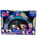 Littlest Pet Shop Light Up Dome  Shopping Mall Sassiest #1092 #1093 Pand... - $39.74