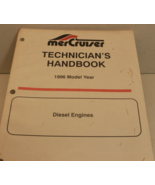 1996 Model Yr Mercruiser Technician&#39;s Handbook Diesel Engines 90-8065369... - $24.47