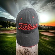Titleist Golf Magnet Sports  Hat/Cap Black with Red - Adjustable - $15.54