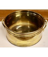 Vintage brass pot with handles 6 1/4 by 3 inches made in India - £17.33 GBP