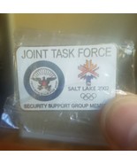 New NIP Salt Lake 2002 Joint Task Force Security Support Member Pin Tie ... - £9.22 GBP