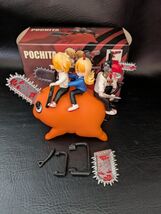 Chainsaw Man Denji Power chainsaw man Riding Pochita 20cm PVC Figure - €35,66 EUR