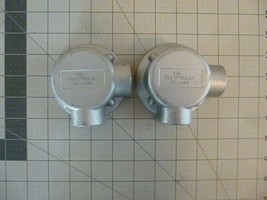 TWO (2) Killark Electrolet VGL Boxes - 6.0 Cubic Inch - 1/2 Inch - NEW - $19.95