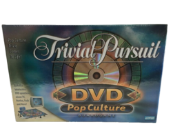 Trivial Pursuit Pop Culture Edition DVD Board Game Hasbro Parker Brothers New - £18.64 GBP