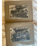Vtg B&amp;W Photo WW2 US Army Soldiers Men Drinking Beer Uniforms Anglers Lodge - $33.93 CAD