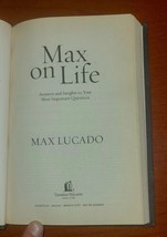 Max on Life: Answers and Insights to Your...Questions. Hardcover, Max Lu... - $31.00