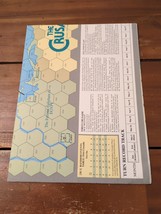 SPI Strategy And Tactics #70 The Crusades Board Game Map Only - $297.14 MXN