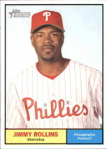 2010 Topps Heritage #103 Jimmy Rollins NM-MT Phillies ID:72941 - £1.37 GBP