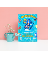 Sonic the Hedgehog Pool Party Invitation | Waterslide Birthday Invite | ... - $3.50