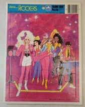 Barbie And The Rockers Golden Frame Tray Puzzle 1986 - Very Good - $19.60