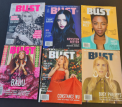 Bust Magazine 2018 Lot of 6 Greta Gerwig Krysten Ritter Samira Wiley Ery... - £31.37 GBP