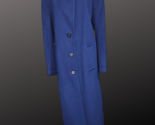 Coat wool ashley scott blue long thumb155 crop