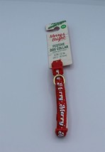 Merry &amp; Bright - Festive Christmas Dog Collar - X-Small - 8-12 IN - £7.41 GBP