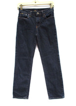 Polo Ralph Lauren Jeans Boys 12 Hampton Straight Leg Dark Wash Denim Blu... - £15.17 GBP