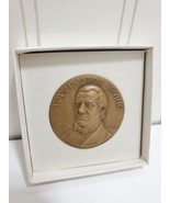 WASHINGTON IRVING Hall Of Fame Great American Bronze Medallion Medallic ... - £26.59 GBP