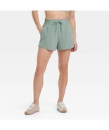 All In Motion Women&#39;s Active Mid Rise Woven Shorts MEDIUM 4&quot; Sage Green New - €19,78 EUR