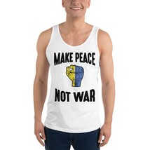 Make Peace Not War Ukraine Shirt Tank Top, Ukrainian Shirt Ukrainian Tee... - £17.39 GBP