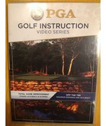 PGA Golf Instruction Lowering Your Score &amp; Off The Tee DVD S2RET-A New S... - £5.46 GBP