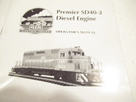 MTH TRAINS PREMIER SD40-2 DIESEL WITH PROTO 2 NSTRUCTIONS- EXC.- H12 - $3.75