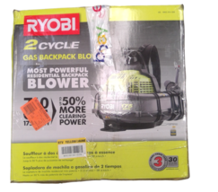 USED - Ryobi RY38BP Backpack Leaf Blower 175 MPH 38cc 2-Cycle Gas - £104.73 GBP