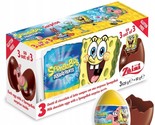 ZAINI SPONGEBOB Milk Chocolate Surprise Eggs with Collectible Prize BOX ... - £9.91 GBP+