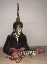 E.P.E. Elvis Presley Glitter Ornament With Stand - £19.94 GBP